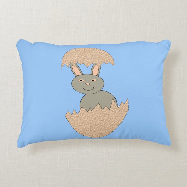 Hatching de conejitos de huevo de almohada rara (Anverso)