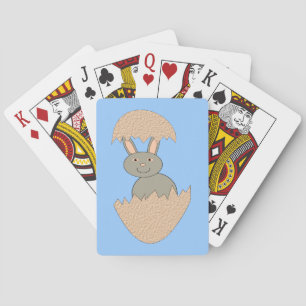 Hatching de conejitos de las cartas jugadas de Egg