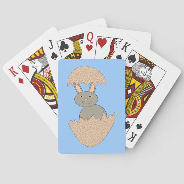 Hatching de conejitos de las cartas jugadas de Egg (Reverso)