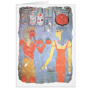 Hathor y Horemheb