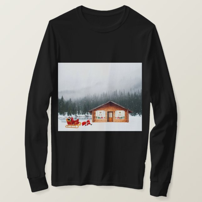 Hauling Presenta Camiseta De Manga De Registro (Anverso del diseño)