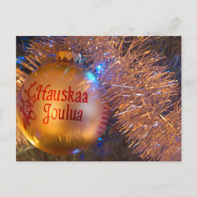 Hauskaa Joulua "Felices Navidad " (Anverso)