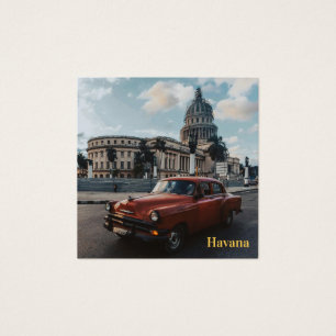 Havana Cuba Coche Clásico Antiguo