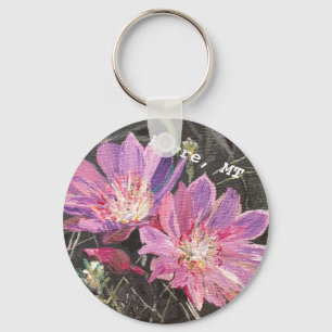 Havre, llavero del botón del Bitterroot de la TA