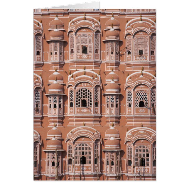 Hawa Mahal (Palacio de los Vientos), Jaipur (Frente)