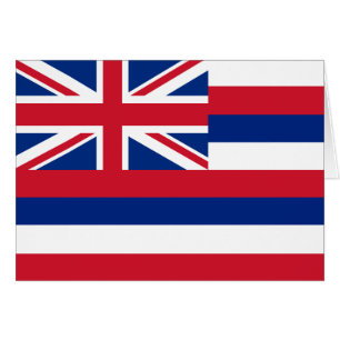 Hawái, bandera del estado del paraíso de Aloha haw
