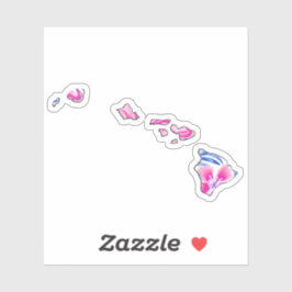 Hawái - Pegatina de verano - Inspiración de Lilly