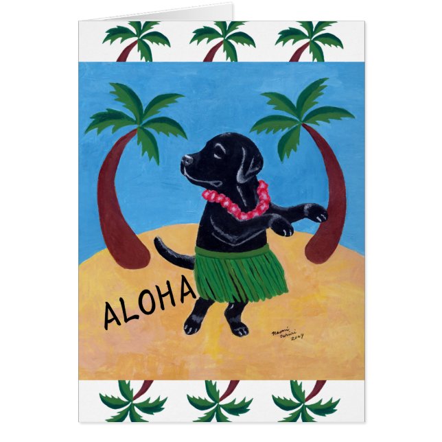 Hawaiana Labrador negro (Frente)