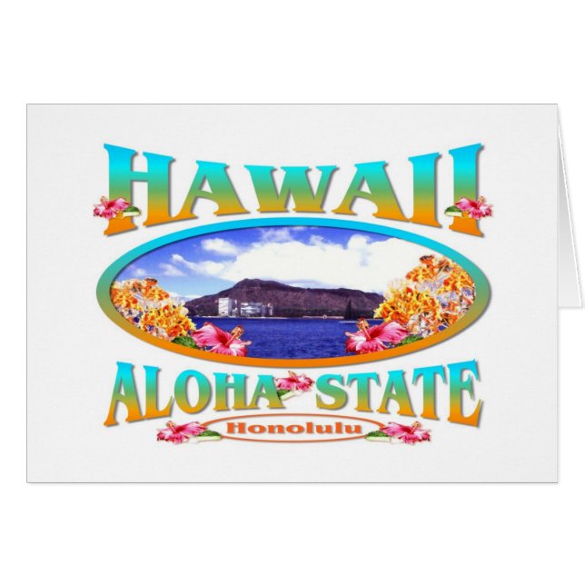 Hawaii Aloha (Anverso (Horizontal))