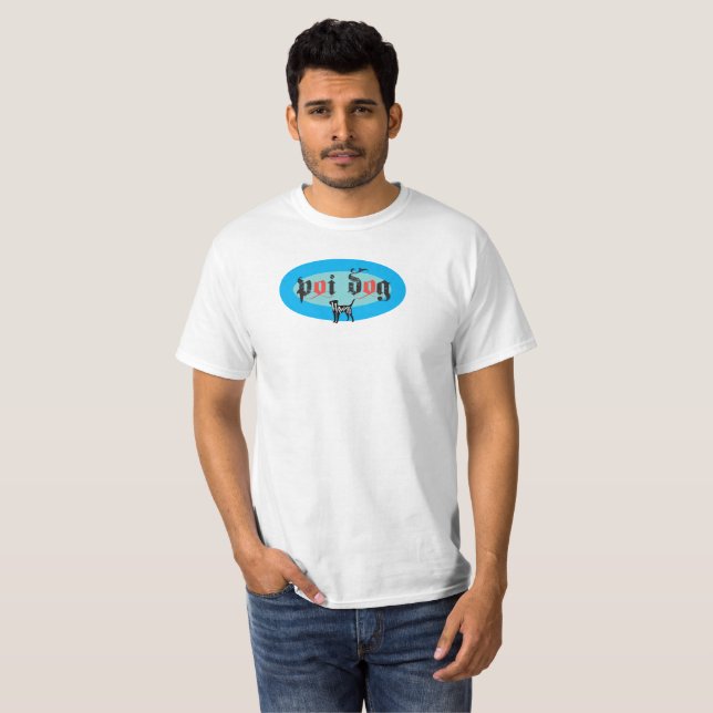 Hawaii: Camiseta del perro del Poi (Anverso completo)