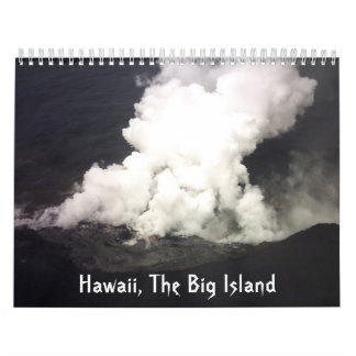 Hawaii el calendario grande de la isla