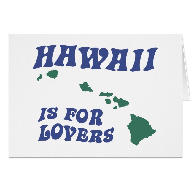 Hawaii Es Para Los Amantes (Anverso (Horizontal))