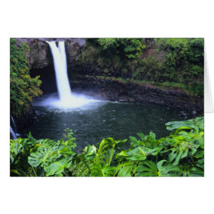 Hawaii, Isla Grande, Hilo, Cataratas Arcoiris, Luj