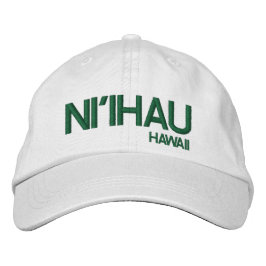 Hawaii Ni'ihau*i Gorra /・ハ*ハ ワ ハ ト