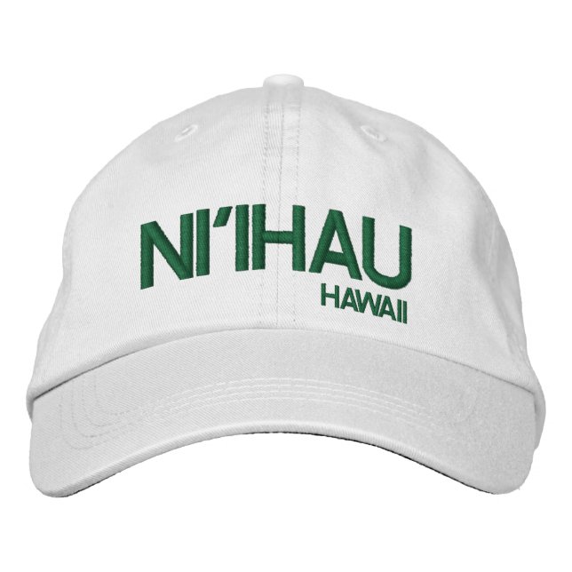 Hawaii Ni'ihau*i Gorra /・ハ*ハ ワ ハ ト (Anverso)