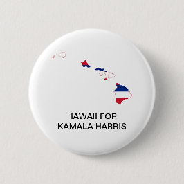 HAWAII para el botón Kamala Harris 2024