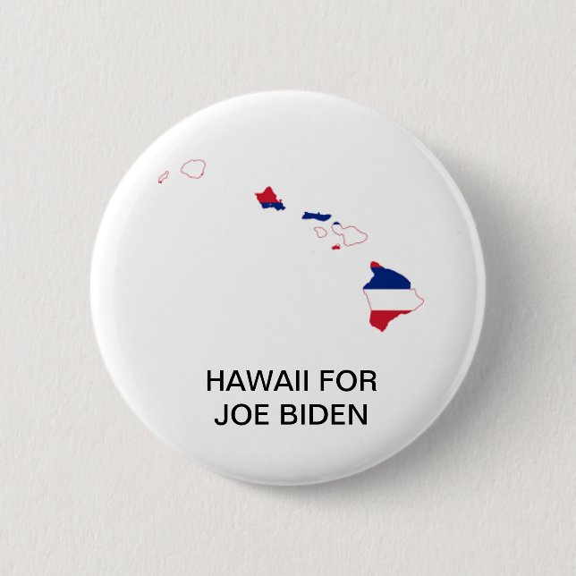HAWAII para el botón presidencial de Joe Biden (Anverso)