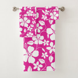 HAWAIIAN HULA (HIBISCUS) TOALLA DE BAÑO DE COLOR R