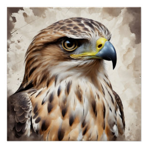 Hawk no 2 Poster brillante