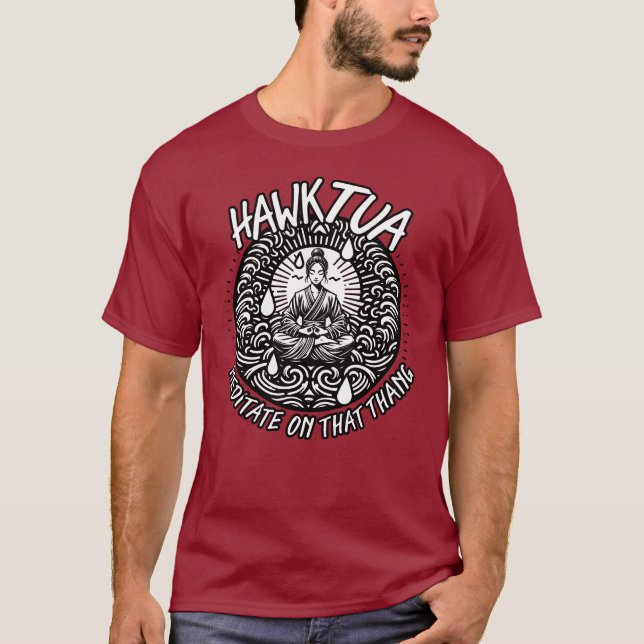 Hawk Tua Meditate en la camiseta Thang (Anverso)