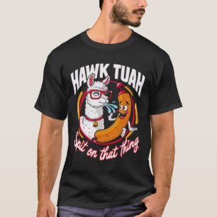 Hawk Tuah escupe en esa camiseta clásica