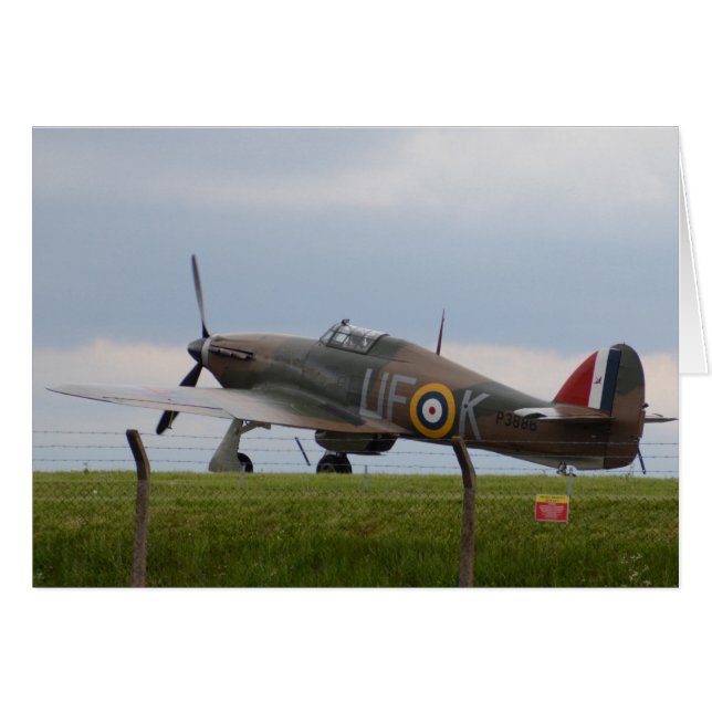 Hawker Hurricane Three Quarter View (Anverso (Horizontal))