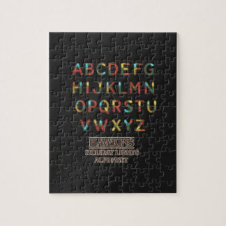 Hawkins Holiday Lights Alphabet Puzzle