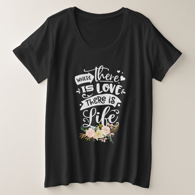 Hay Amor Ahí Hay Vida (Anverso del diseño)