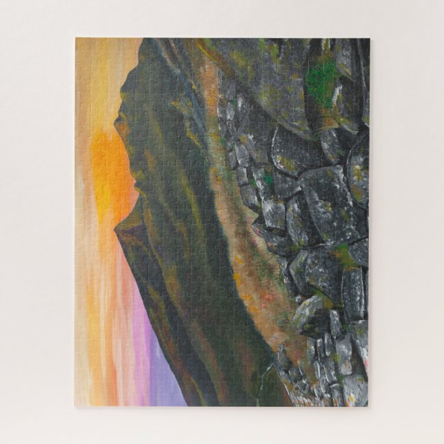 Hay fuego en el puzzle del cielo (Vertical)