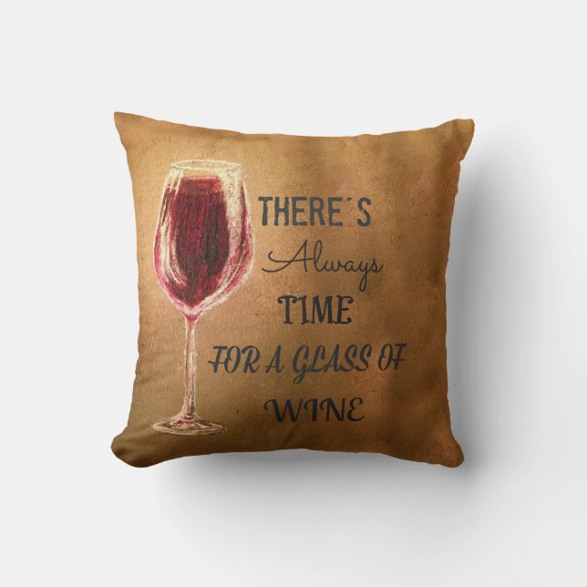 Hay siempre hora para la almohada del vino (Anverso)
