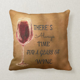 Hay siempre hora para la almohada del vino