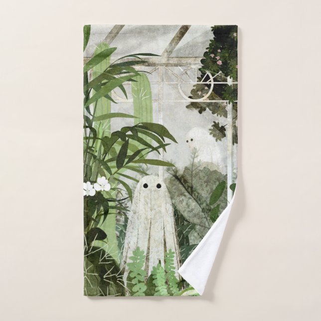 Hay un fantasma en el Greenhouse de nuevo... (Toalla de mano)