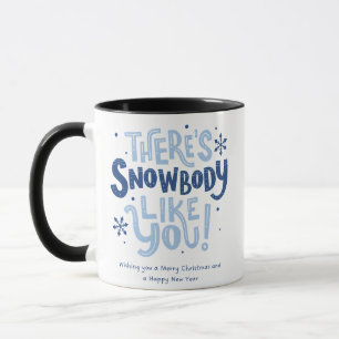 Hay un muñeco de nieve como tu taza de café