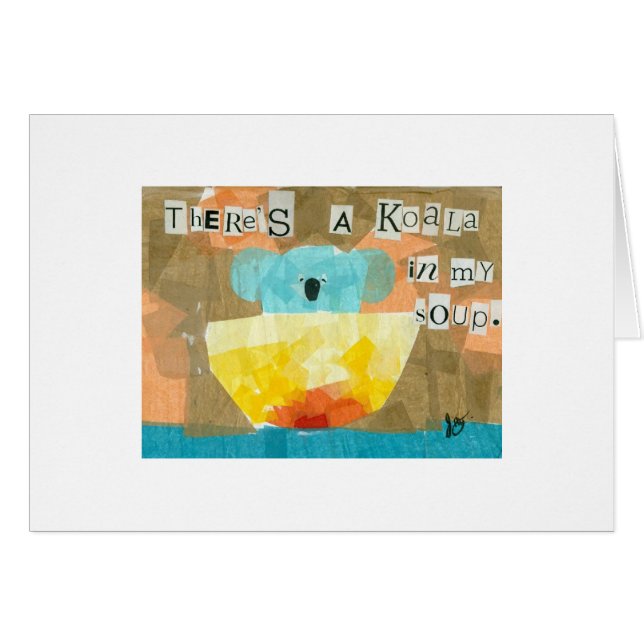 Hay una koala en mi sopa (Anverso (Horizontal))
