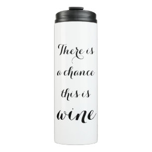 HAY UNA OCASIÓN que ÉSTA ES taza termal del vaso