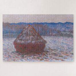 "HAYSTACKS 1890 -91" DE CLAUDE MONET PUZZLE