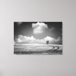 Haystacks and Tracks, arte fino blanco y negro