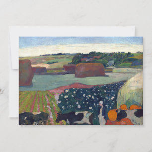 Haystacks de Bretaña   Paul Gauguin