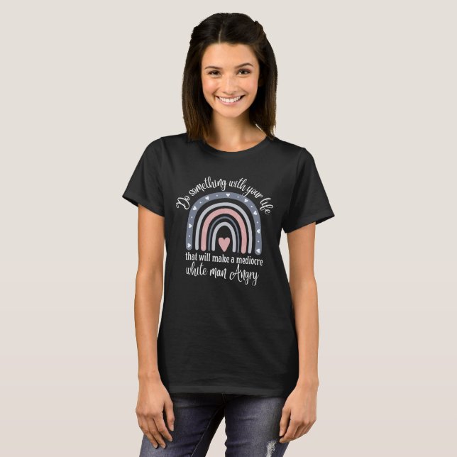 Haz algo con tu vida camiseta (Anverso completo)