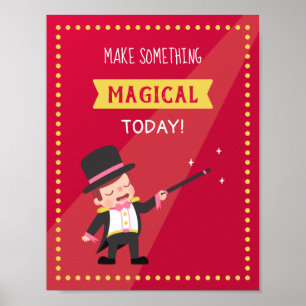 Haz Algo Mágico Hoy Cuarto de los Niños Decoración