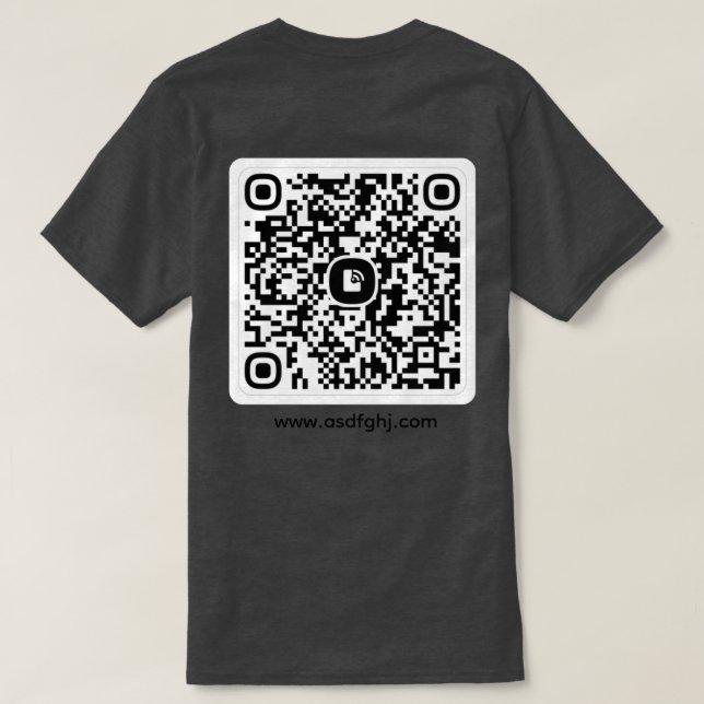 Haz crecer tu negocio Camiseta (Reverso del diseño)