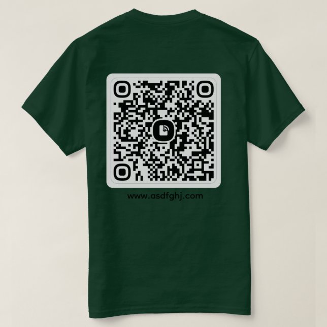 Haz crecer tu negocio Camiseta (Reverso del diseño)