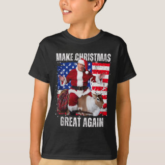 Haz De Nuevo Grande La Navidad Camiseta Fea Trump