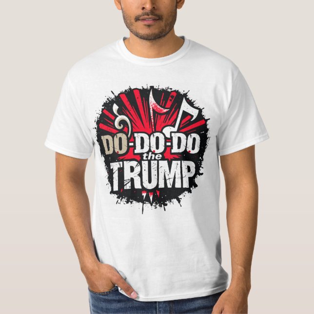 Haz la camiseta básica de los hombres de Trump (Anverso)