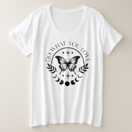 Haz lo que te gusta de la mariposa mágica espiritu