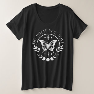 Haz lo que te gusta de la mariposa mágica espiritu