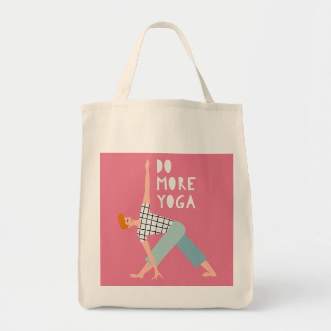Haz más bolso de yoga dulce (Frente)