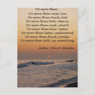 Haz más que... Postal