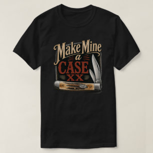 Haz que la mía sea una camiseta de cuchillo de bol