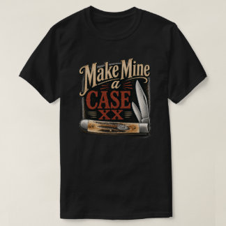 Haz que la mía sea una camiseta de cuchillo de bol